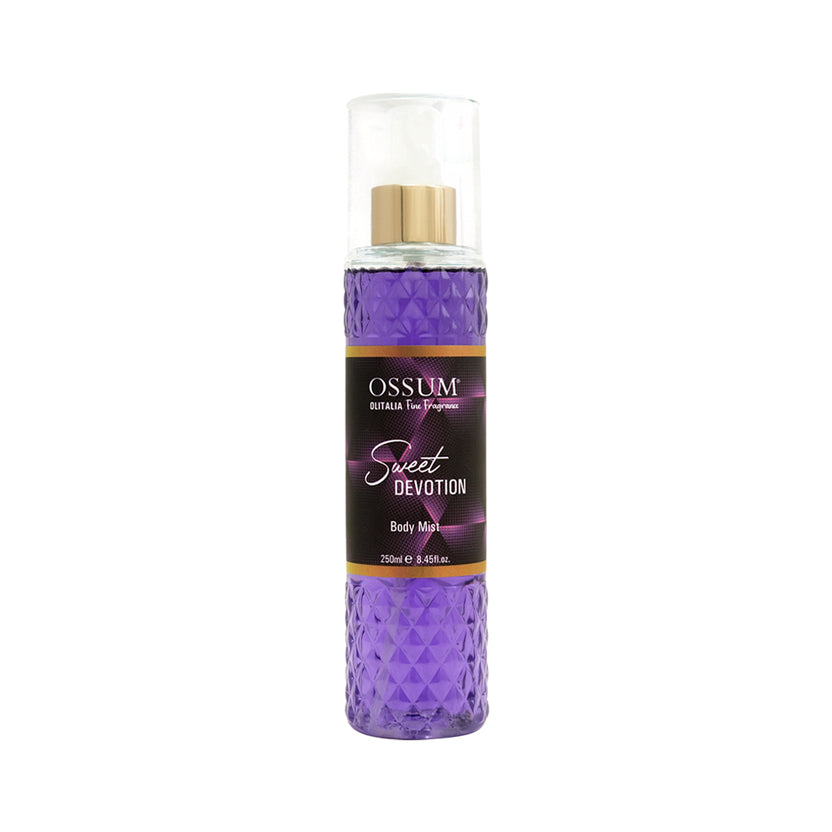 Ossum Sweet Devotion Body Mist 250ml Long-Lasting Sweet & Floral Fragrance