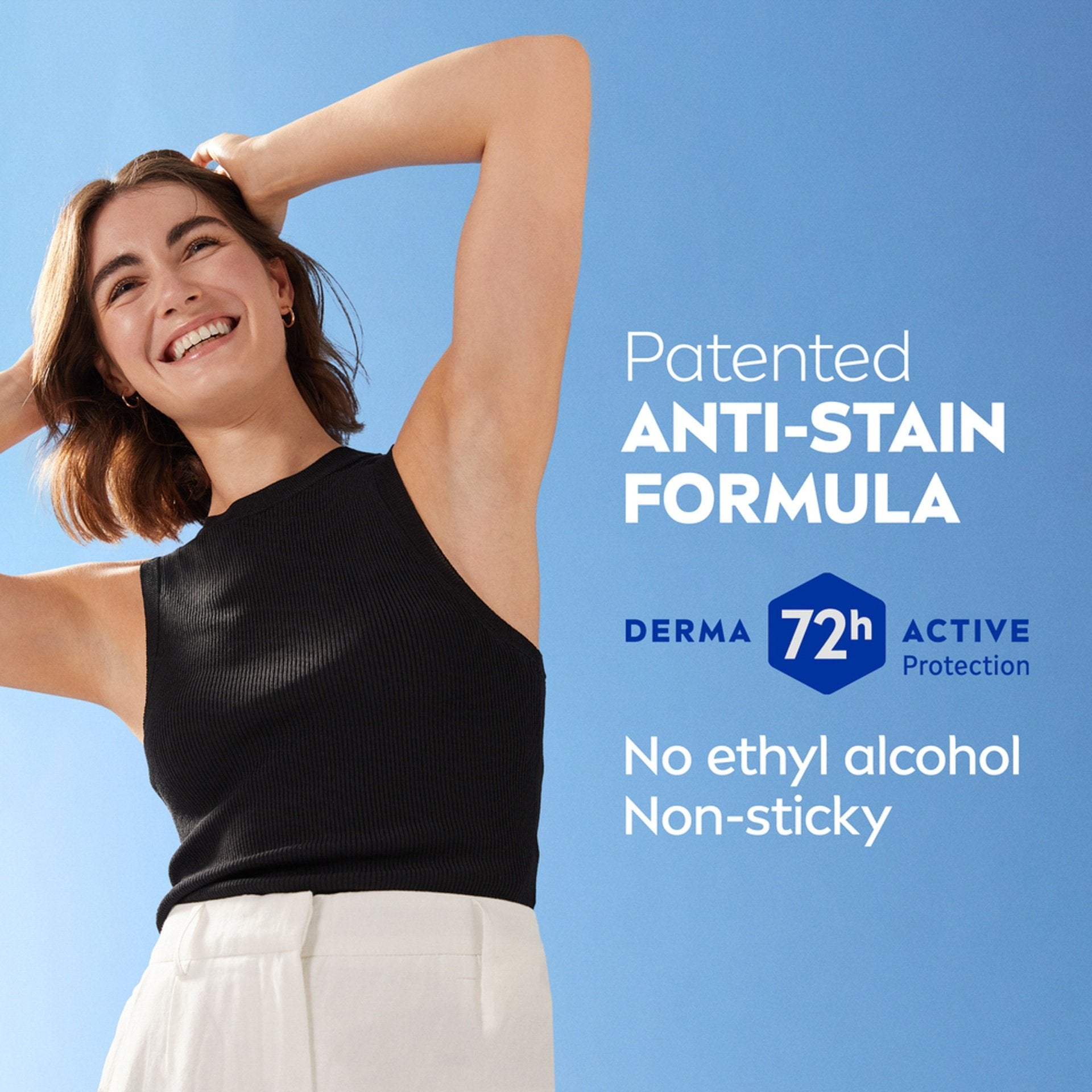 Nivea Black & White Invisible Clear 72H Protection Anti-Perspirant Spray 150ml