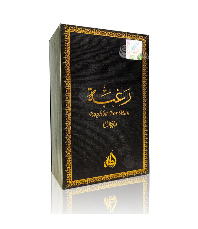 Lattafa Raghba For Man Eau de Parfum, 100ml