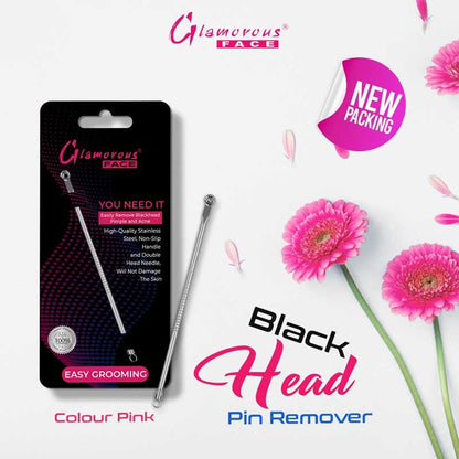 Glamorous Face Blackhead Pin (PINK)
