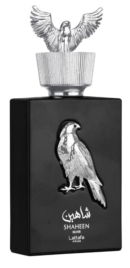 Lattafa Shaheen Silver by Lattafa Pride EDP 100ml for Men And Women