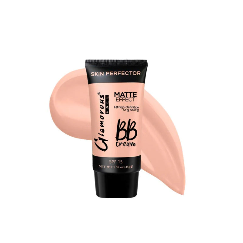 Glamorous Face Matte Effect BB Cream spf 15 (Shade:104 Natural Nude)