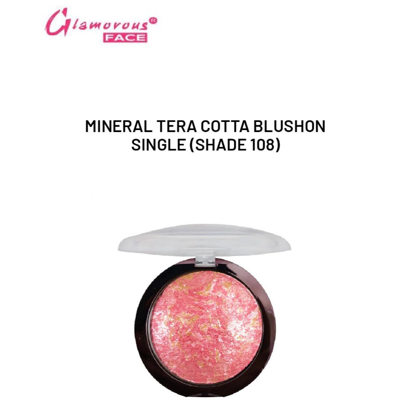 Glamorous Face Mineral Tera Cotta Blushon Single (108)