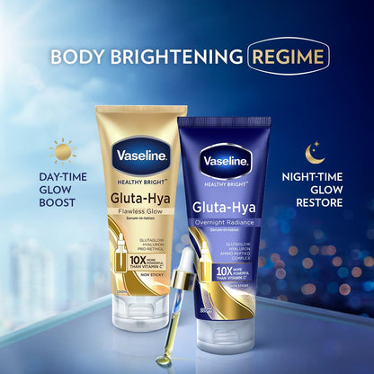 Vaseline Gluta-Hya Serum Burst Lotion Over Night Radiance Repair 300ml