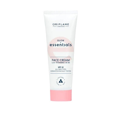 Oriflame Glow Essentials Face Cream SPF 10 with Vitamin E & B3 50ml