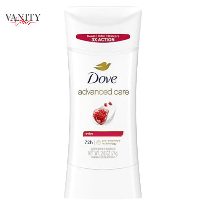 Dove Advanced Care Revive Antiperspirant stick Deodorant 2.6Oz-(74g)