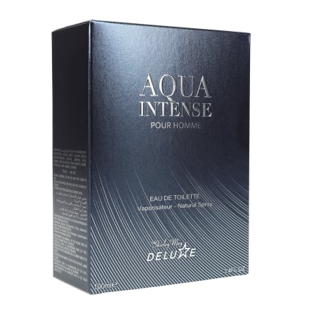 Aqua intense by Shirley May Deluxe Eau de Toilette 100ml for Men