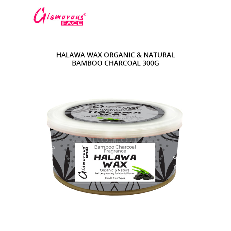 Glamorous Face Halawa Wax 300G (Bamboo Charcoal)