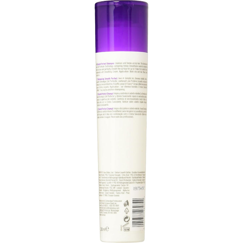 Schwarzkopf BC Smooth Perfect Shampoo 250ml Frizz Control & Silky Smooth Hair