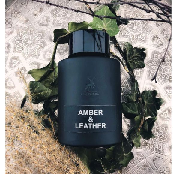 Maison Alhambra Amber and Leather by Al Hamra 100ml Perfume for Women And Men