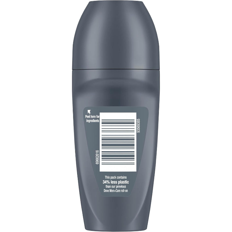 Dove Men+Care Invisible Fresh Anti white marks & Anti yellow stains 48H protection Antiperspirant Deodorant roll on 50ml