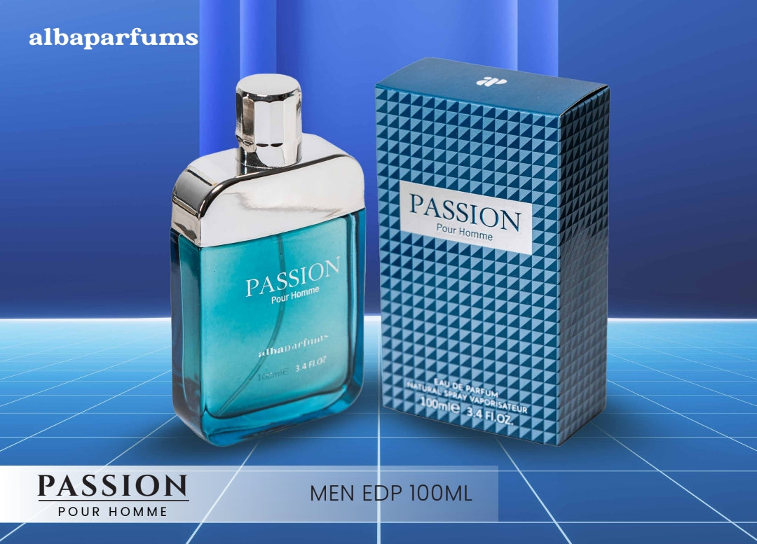 Passion Alba Parfums Eau De Parfum 100ml For Men – Long Lasting Bold Masculine Luxury Fragrance Spray