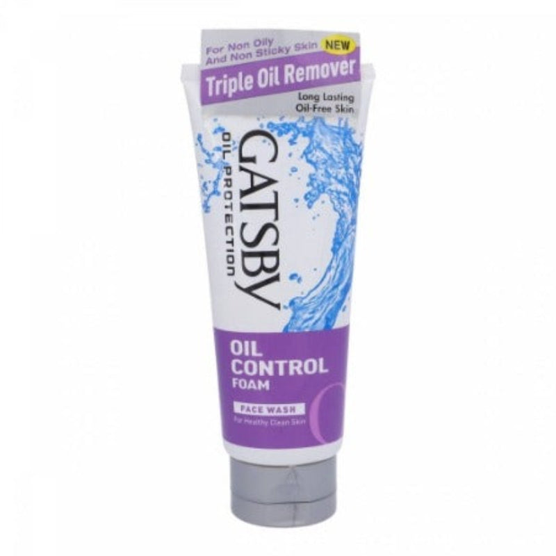 GATSBY OIL CONTROL FOAM FACE WASH 120G