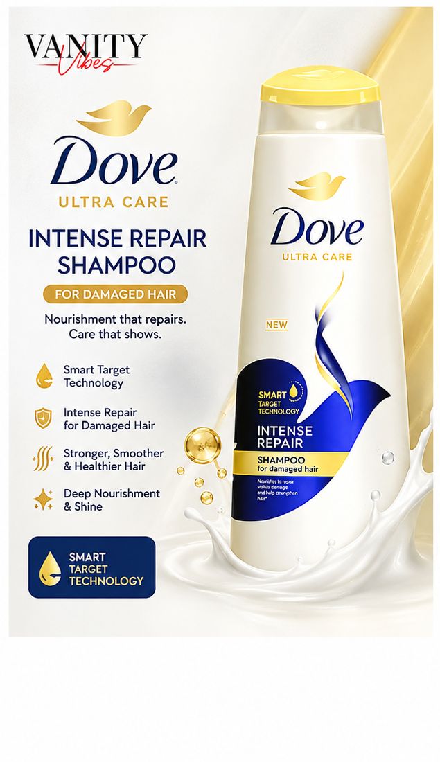 Dove Ultra Care Intense Repair Shampoo-330ml