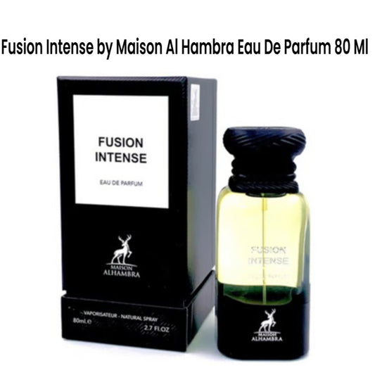 Fusion Intense by Maison Al Hambra Eau De Parfum 80 Ml