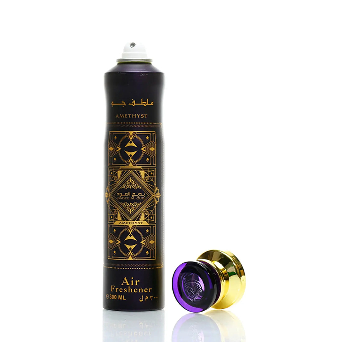 Lattafa Badee Al Oud Amethyst Air Freshener 300 ml Oud Amethyst Home Fragrance & Long‑Lasting Freshness