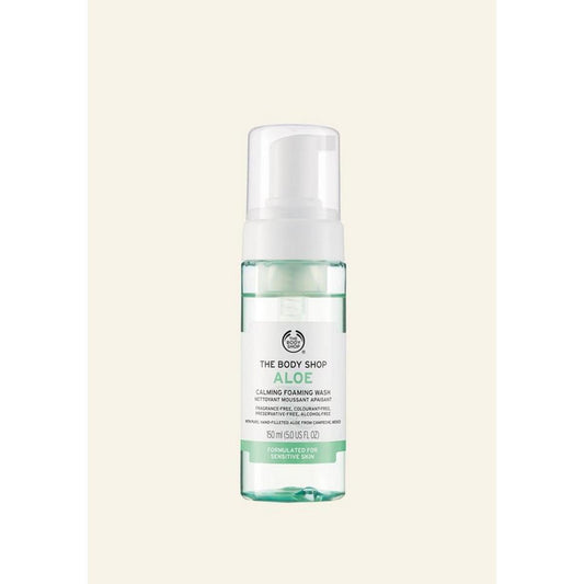 The Body Shop Aloe Calming Foaming Wash (150ML)