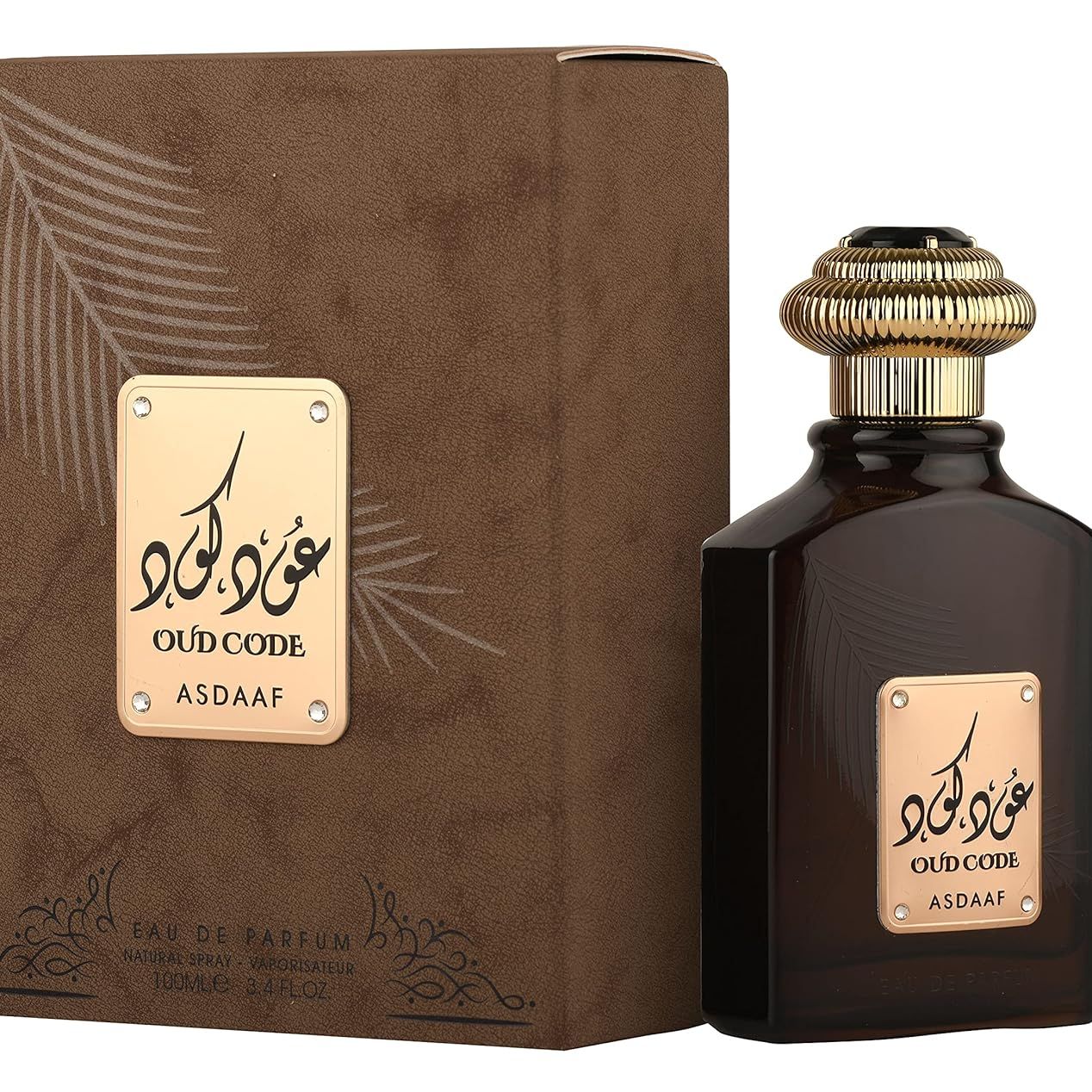 Asdaaf Oud Code Eau de Parfum, Fragrance for Men & Women 100ml