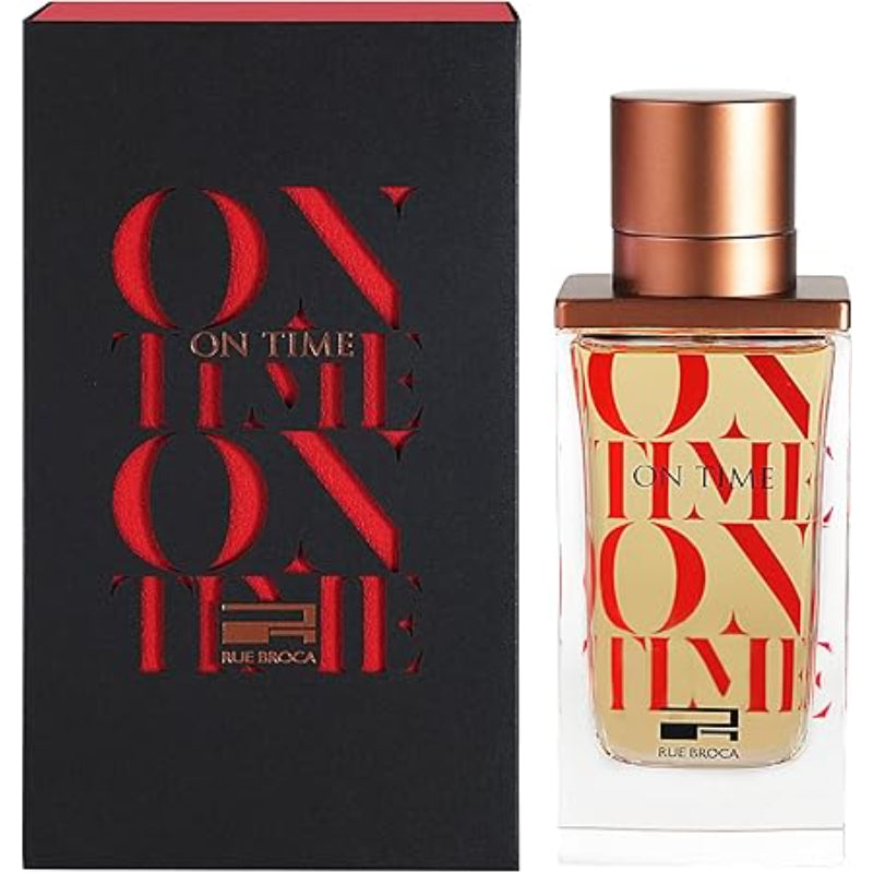 On Time Red by Rue Broca EDP 100ml by Afnan