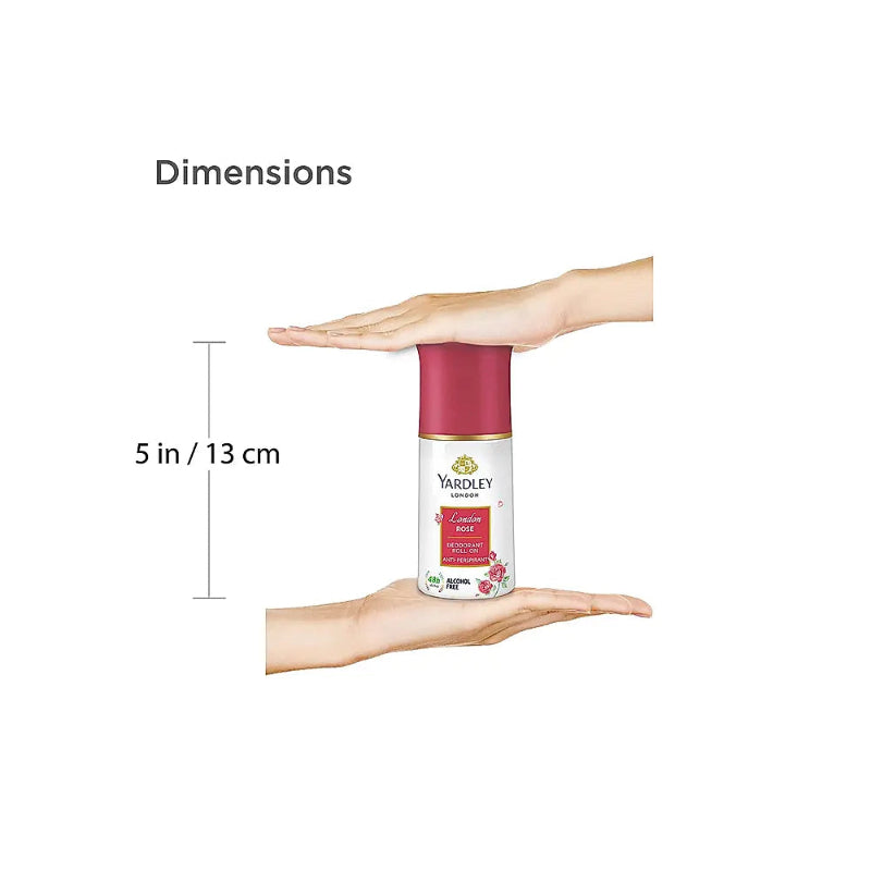 Yardley Women London Rose Roll On 50ml