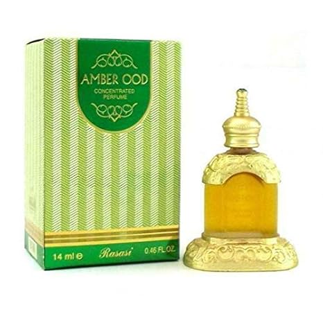 Amber Oudh Attar by Rasasi 14ml for Men & Women