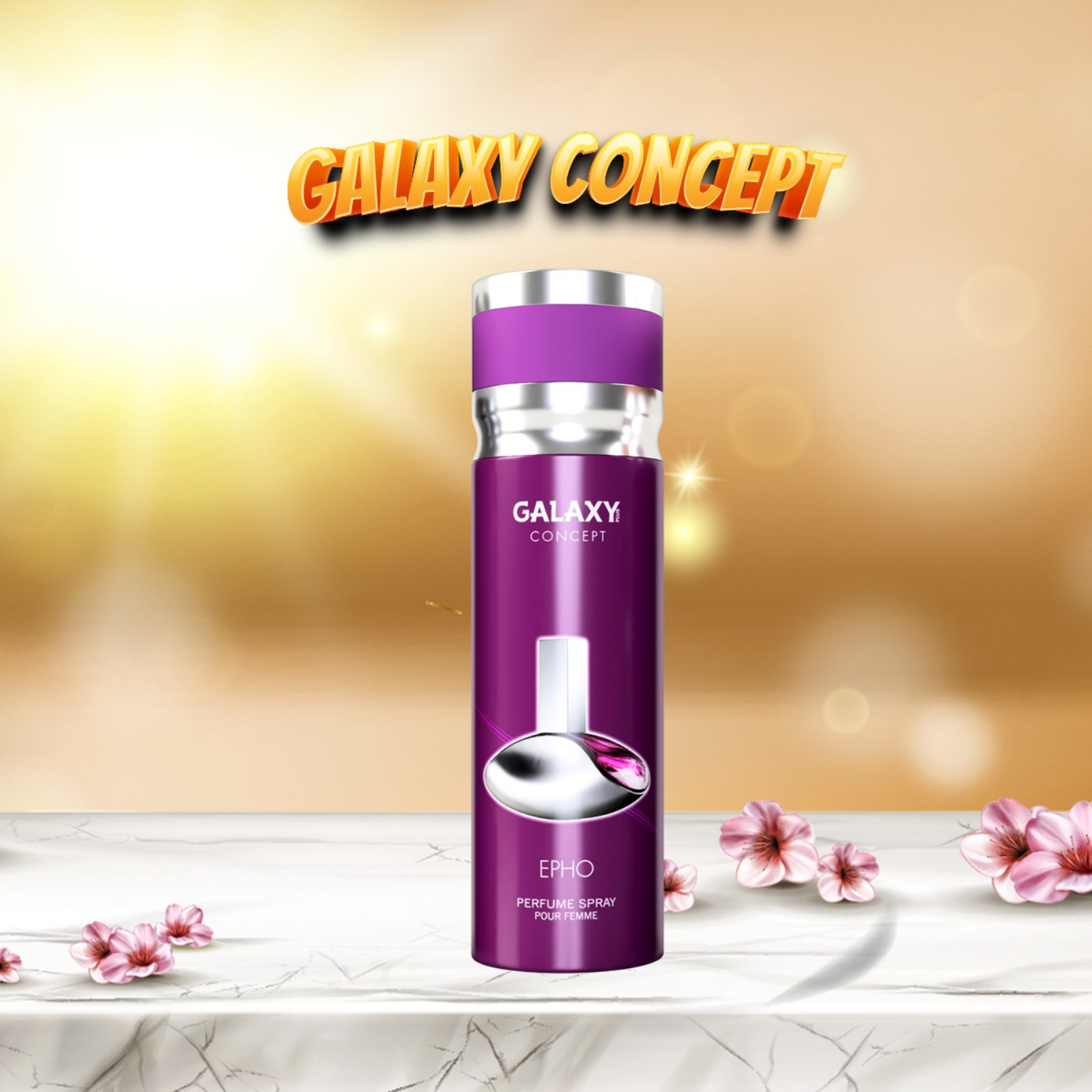 Galaxy Concept Epho Perfume Spray Pour Femme 200ml - Long Lasting Women’s Fragrance Body Mist for Fresh & Elegant Scent