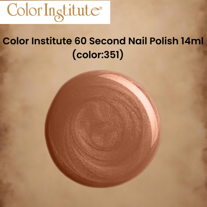 Color Institute 60 Second Nail Polish 14ml (color:351)
