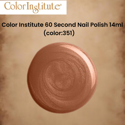 Color Institute 60 Second Nail Polish 14ml (color:351)