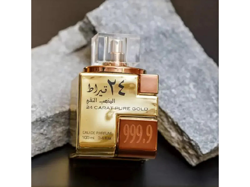 Lattafa 24 Carat Eau de Parfum 100ml - Long Lasting Original Luxury Unisex Fragrance for Men & Women