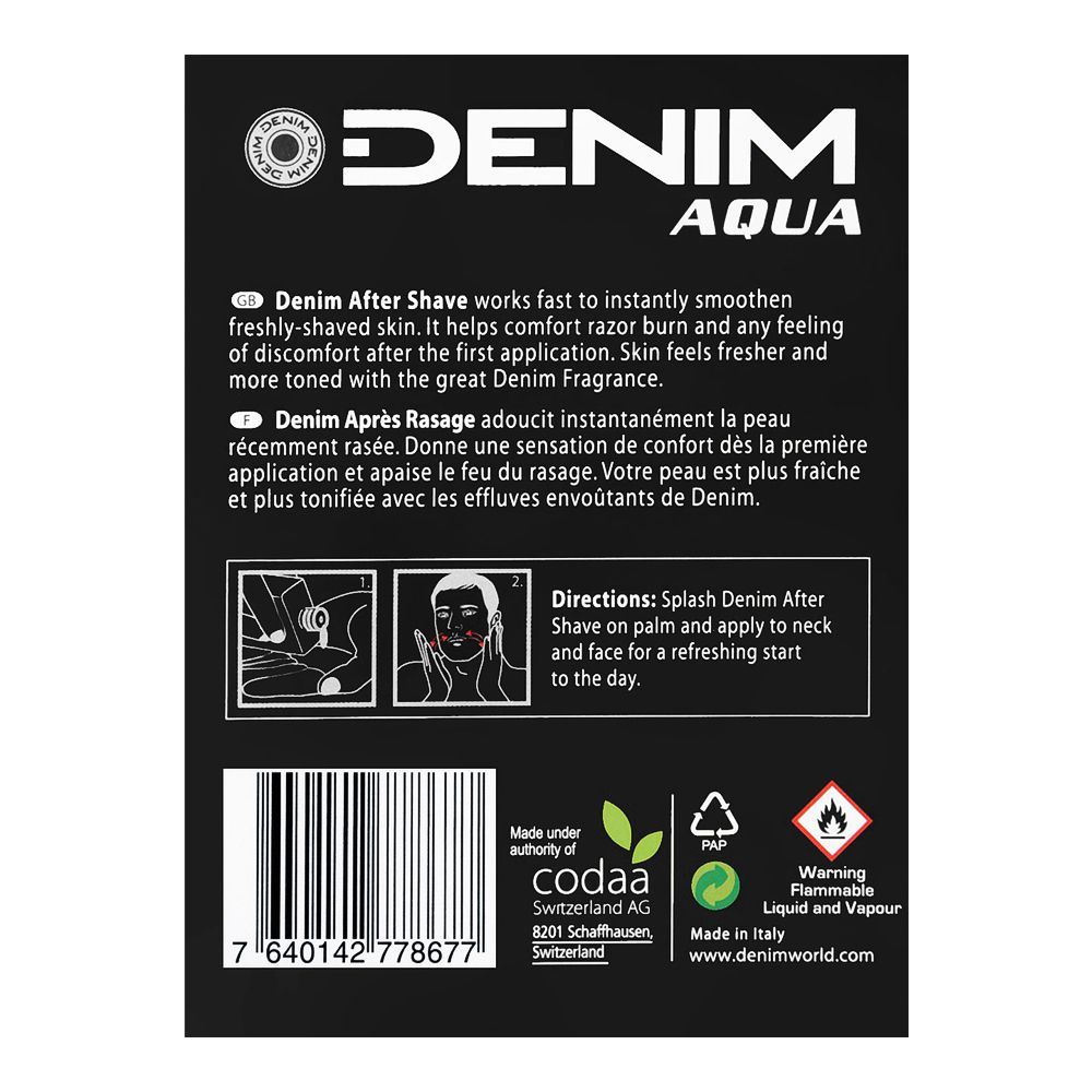 Aris Perfumes Denim. Aqua After Shave (100 ml)