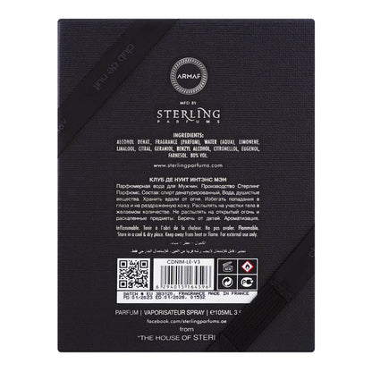 Club De Nuit Intense Man Parfum by Armaf Limited Edition 105ml