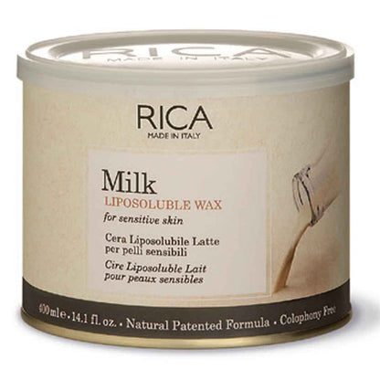 RICA Milk Liposoluble Wax Sensitive Skin 400ml