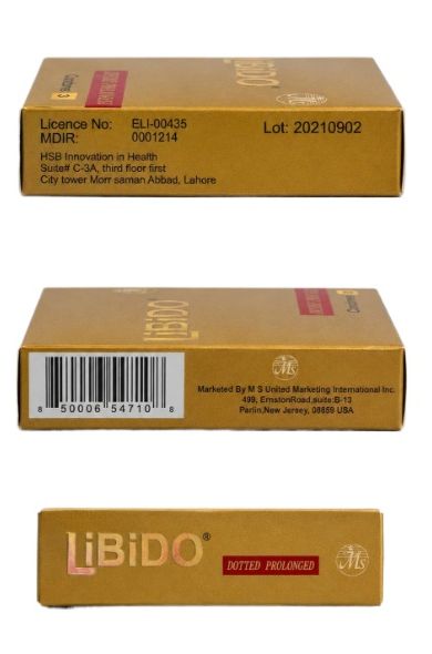 INNO Libido Classic prolonged Condom 3 pieces