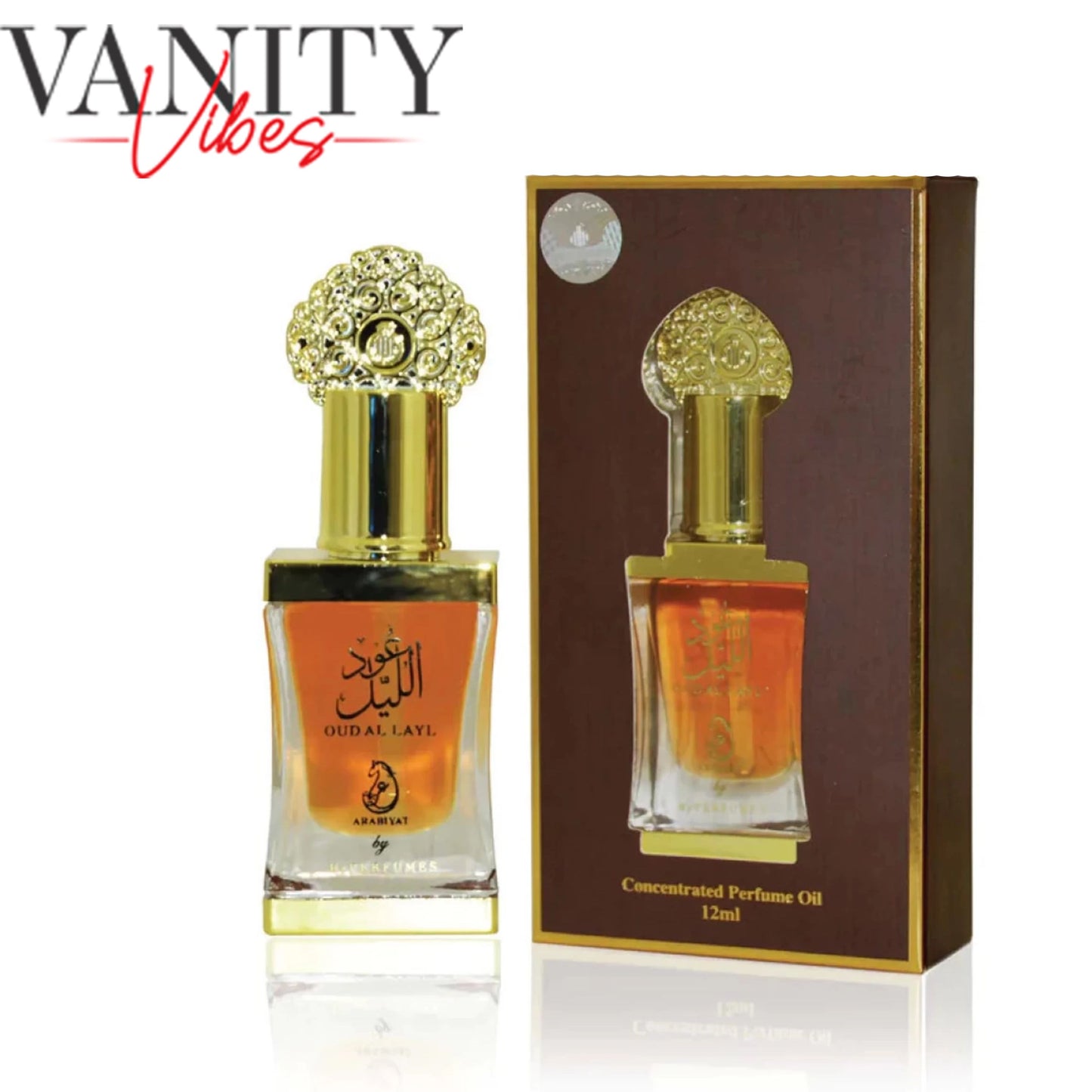 Aris Perfumes Arabiyat My Perfumes Oud Al Layl 12ml Attar