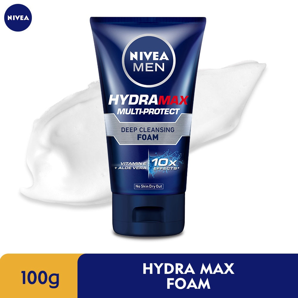 Nivea Men HydraMax Multi Protect Deep Cleansing Foam 100 ml