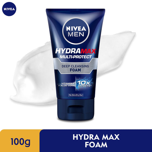 Nivea Men HydraMax Multi Protect Deep Cleansing Foam 100 ml