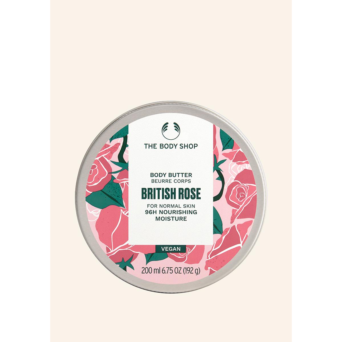 The Body Shop British Rose Body Butter (200ml)