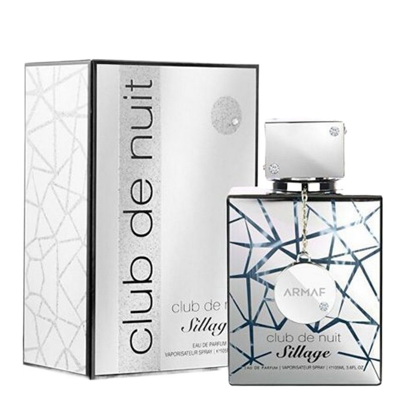 Armaf Club De Nuit Sillage Eau De Parfum 105ml For Men – Long Lasting Luxury Fresh & Woody Fragrance Perfume Spray