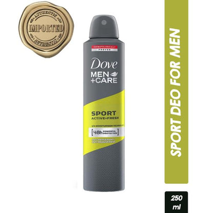 Dove Men+Care Sport Active+Fresh Anti-Perspirant Deodorant Spray for Men 250ml