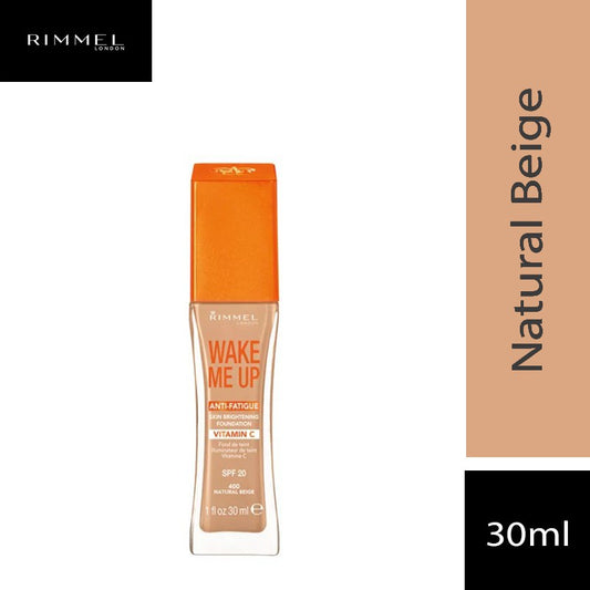 Share:  0 Rimmel London Wake Me Up Foundation - 400 Natural Beige