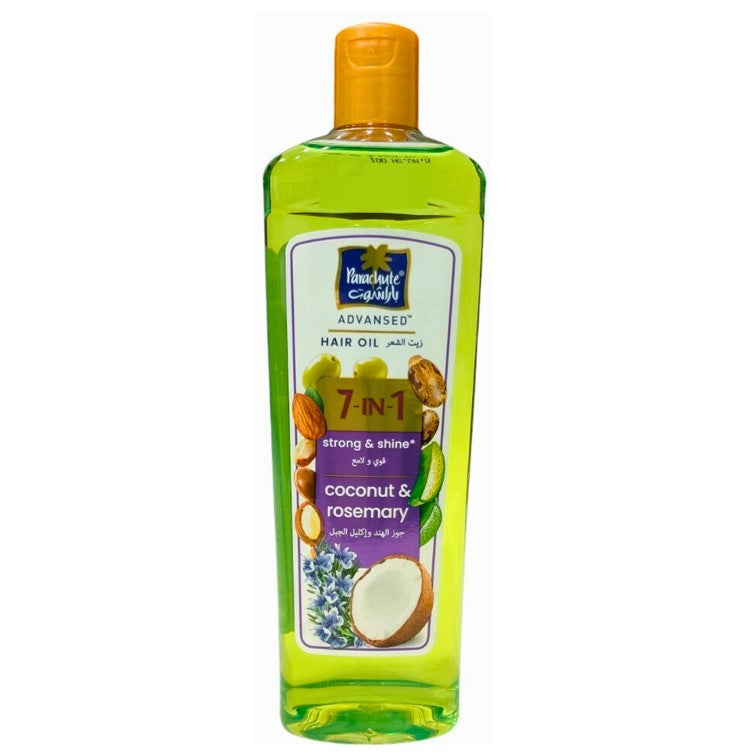 Parachute 7 In 1 Strong & Shine Coconut & Rosemary Hair Oil 180ml