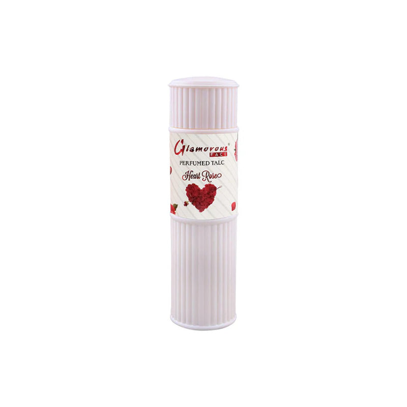 Glamorous Face Talcum Powder Small (Heart Rose)