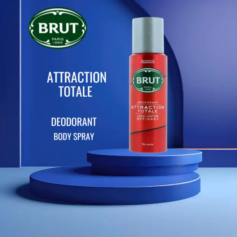 Attraction Totale by Brut Deodorant Spray 200ml
