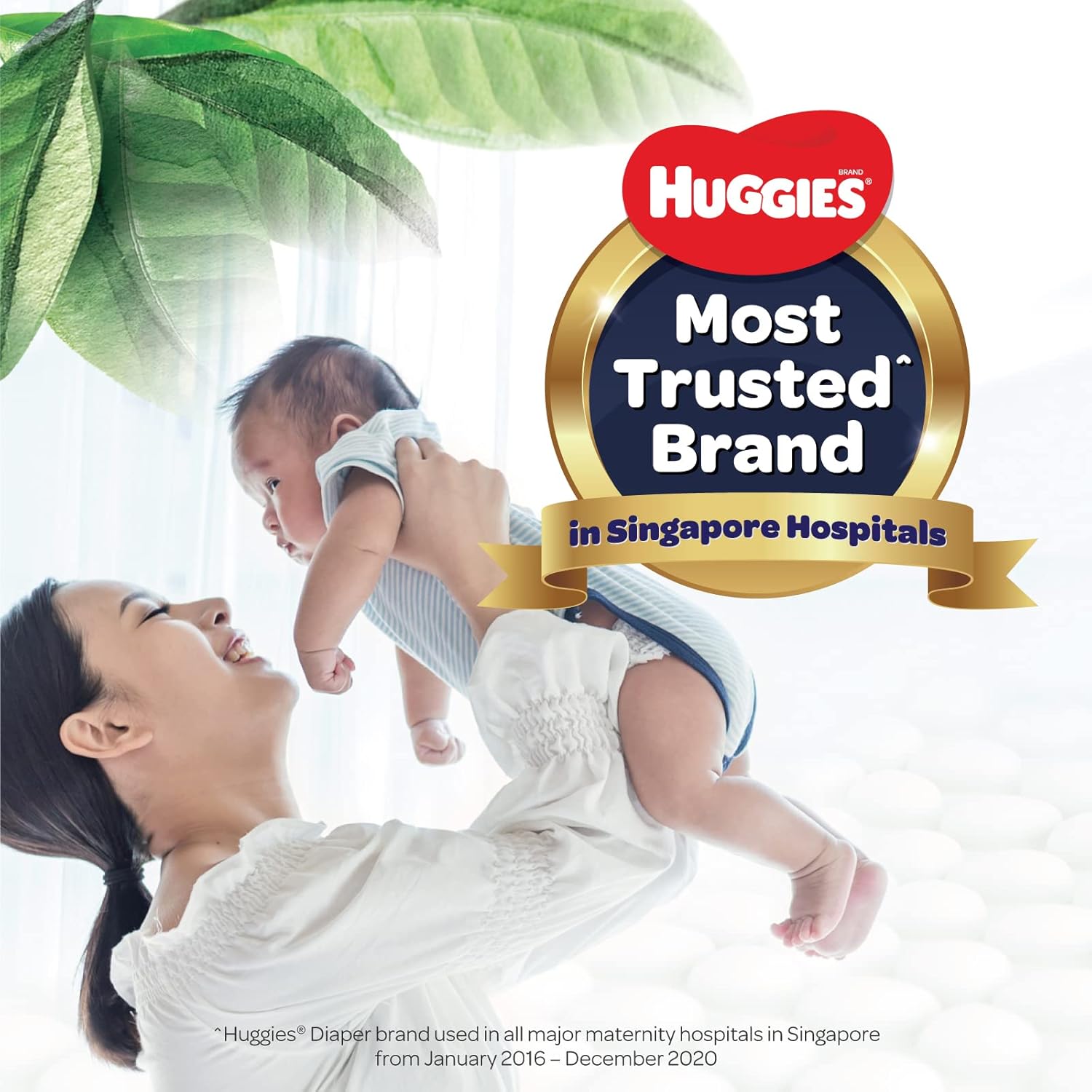 Huggies Pure Clean Baby Wipes 64 Sheets - Gentle Unscented Soft & Safe Skin Care for Newborns