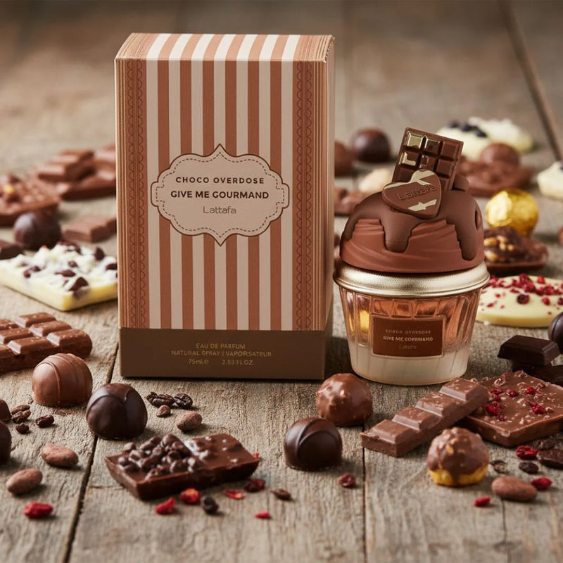Choco Overdose Give Me Gourmand by Lattafa Eau de Parfum 75ml for Men & Women
