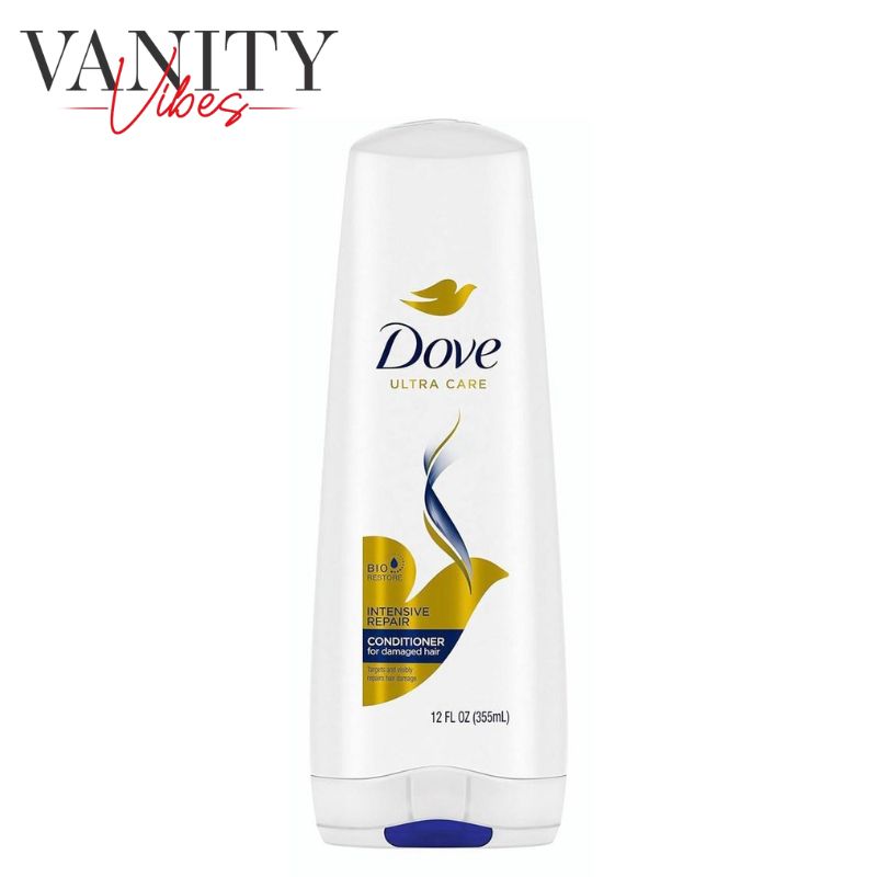 Dove Ultra Care Intensive Repair Conditioner for Damaged Hair, Smoothing & Hydration, 350ml Single Pack