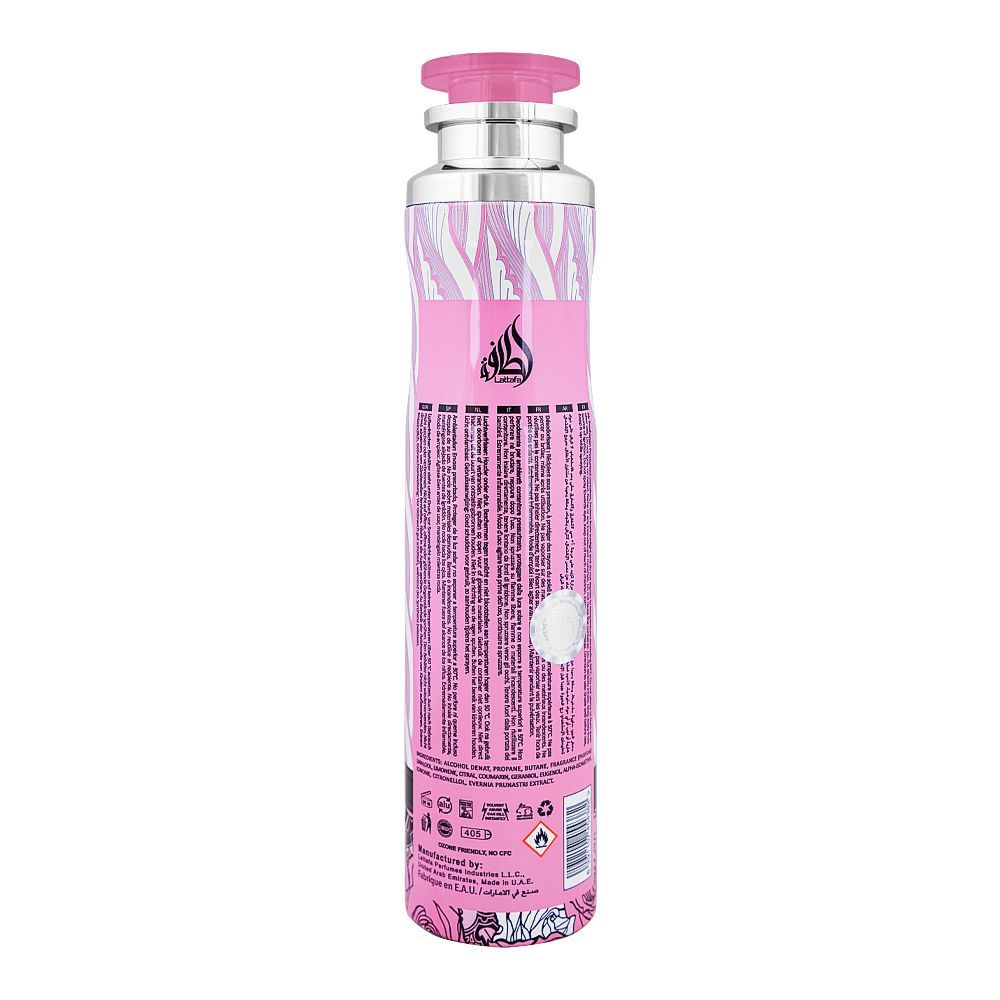 Lattafa Washwashah Air Freshener 300 ml Refreshing Home Fragrance & Long‑Lasting Freshness
