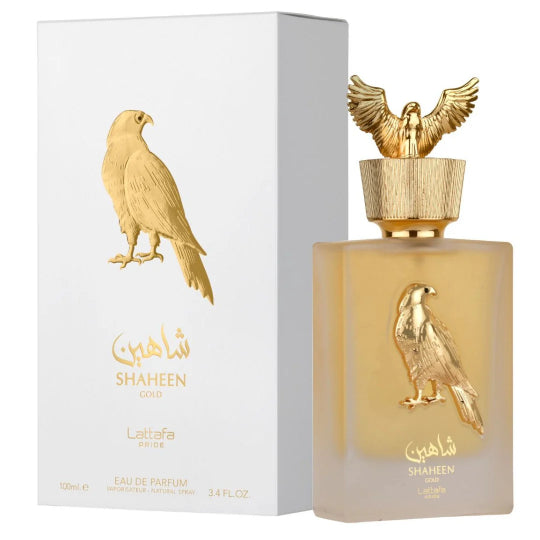 Lattafa Shaheen Gold Eau De Parfum 100ml – Original Long Lasting Unisex Perfume for Men & Women