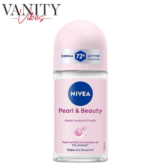 Nivea Anti Perspirant Pearl & Beauty Roll on Pearl & Avocado Oil 50ml