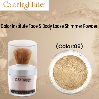 Color Institute Face & Body Loose Shimmer Powder (Color:06)